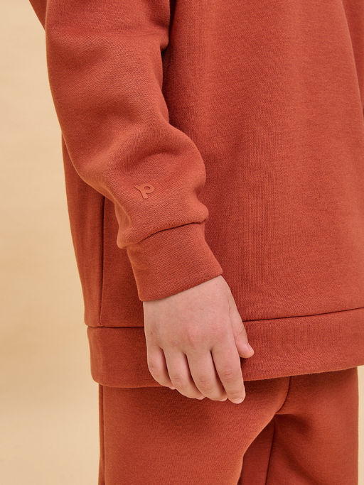 PELICAN, толстовка детская, Терракотовый  фото 4