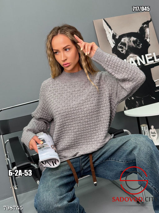 кофта женская однотонная - Bruno фото 6