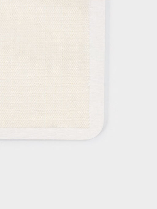 Коврик из диатомитового камня SAVANNA, 40×60 см, толщина 1 см, белый