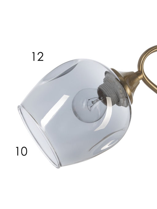 Люстра N6421/3, 3×60 Вт, E27, цвет медный