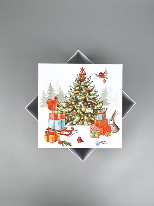 Набор подарочных коробок 5 в 1 Уютный Новый год, 14?14?822?22?12 см