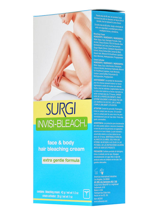 Surgi Крем для обесцвечивания волос на лице и руках, 42 + 28 г