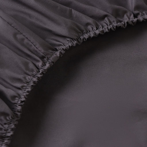 Простыня на резинке Этель Сarbon 140*200+30 см , 100% хлопок, перкаль (300 нитей)  фото 8