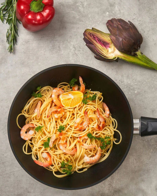 Сковорода Вок Титан со съемной ручкой, 26 см - Нева металл посуда фото 3