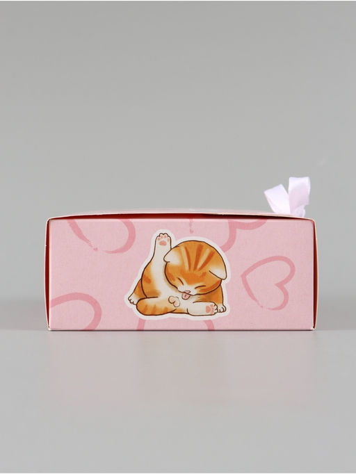 Цена за 3 шт. Коробка подарочная самосборная «Держи подарочек», 16.5×12×5 см, с лентой
