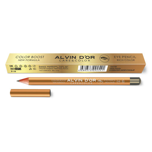 Alvin Dor P-19 Карандаш для глаз Color Boost тон 04 olive pearly