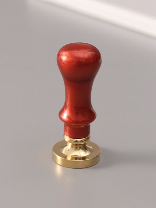 Печать для сургуча с пластиковой ручкой «Буква F на вензеле», 2.5×2.5×6.3 см