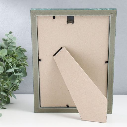 Фоторамка для фото 15×21 см Keep memories «Камея», пластик, малахит, (стекло)