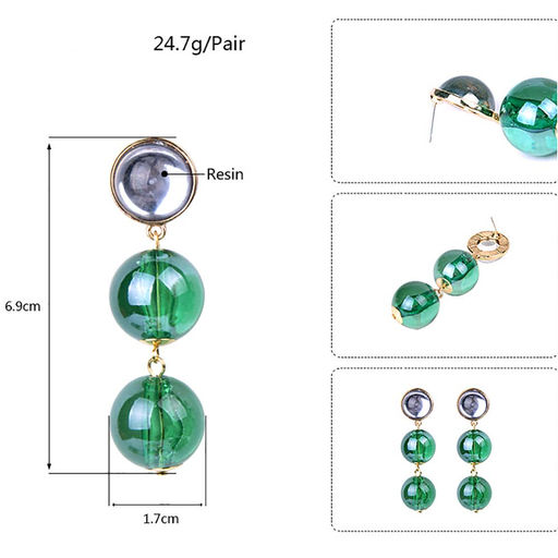 Серьги длинные арт. 13 0385 (id 263743) - Rada фото 3