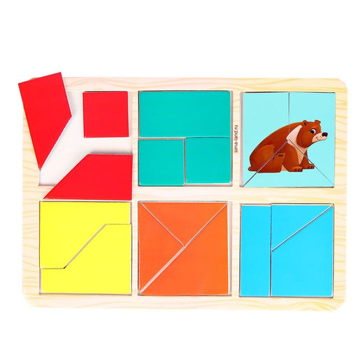 Квадраты Никитина Изучаем животных леса - Лесная мастерская фото 2