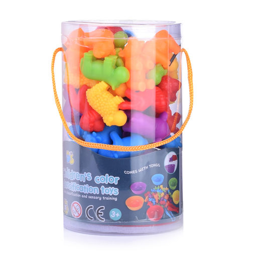 Настольная игра-сортировщик "Животные" в тубусе