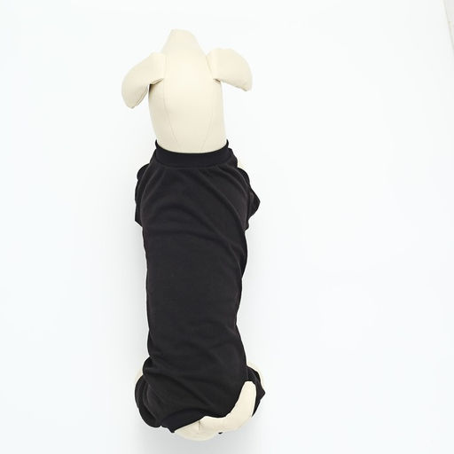 Костюм однотонный чёрный, L (ДС 39, ОШ 36-38, ОГ 60-62) - Пушистое счастье фото 4