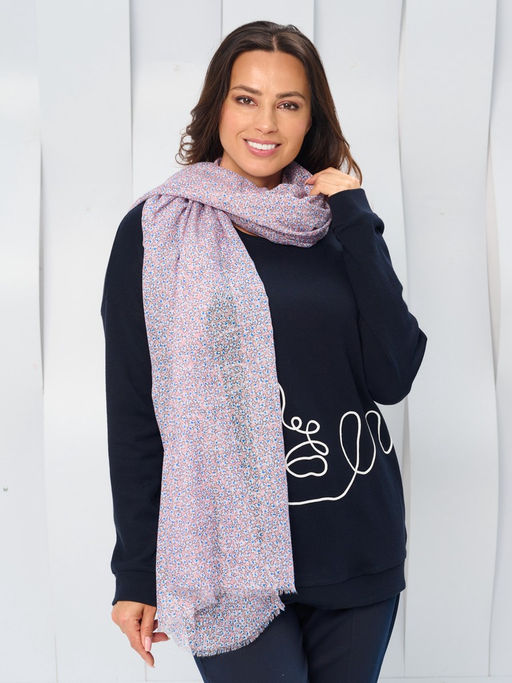 Палантин жен. хл+мод 85х180 MR76SCRF-05 - Maxroses фото 5