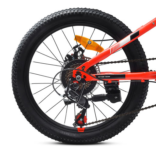 Велосипед 20" Rocket Crux 2.0 , цвет красный, размер 11"