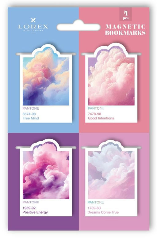 Закладки для книг магнитные LOREX BOOKLOVER HOLY CLOUDS 4шт