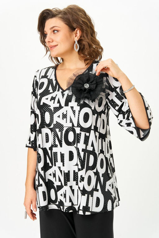 Костюм Svetlana Style 5035 черный+буквы