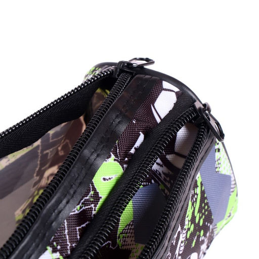 Пенал-тубус школьный Calligrata «Футбол», на молнии, 2 отделения, МИКС