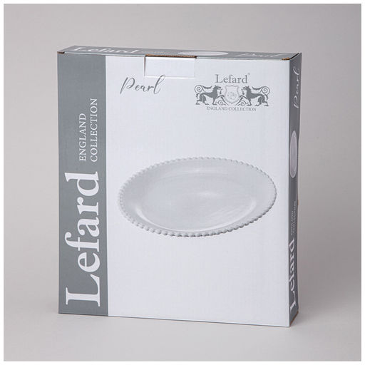Тарелка Lefard Pearl овальная фарфор 28×24,5×3 см  фото 2