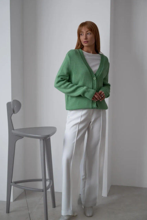 Кардиган ЖКв 1381-2 Киви - T.C.T фото 4