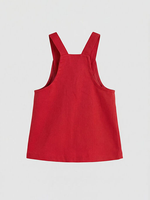 Fiyonklu K?z Bebek Gabardin Elbise