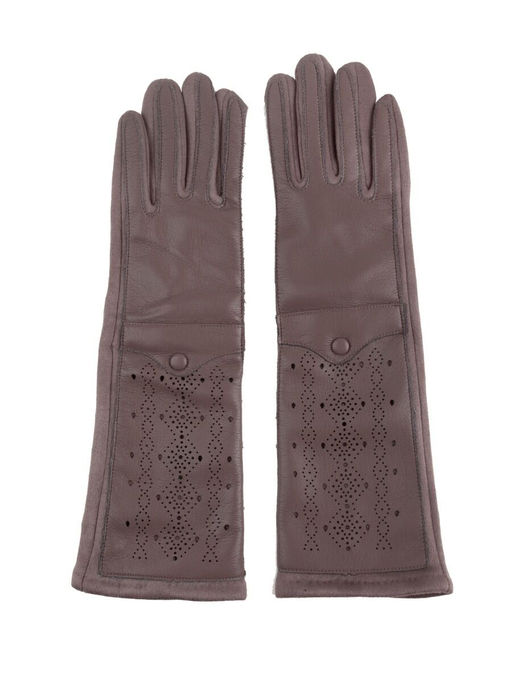 Перчатки из экокожи и полиэстера