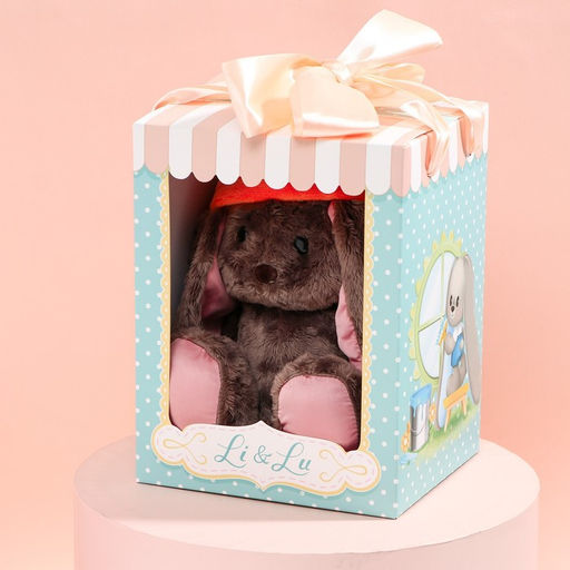 Мягкая игрушка «Li лисичка», заяц, 25 см