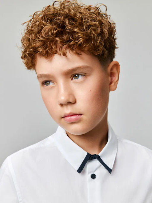 ACOOLA / Сорочка верхняя детская для мальчиков Nikolay белый  фото 5