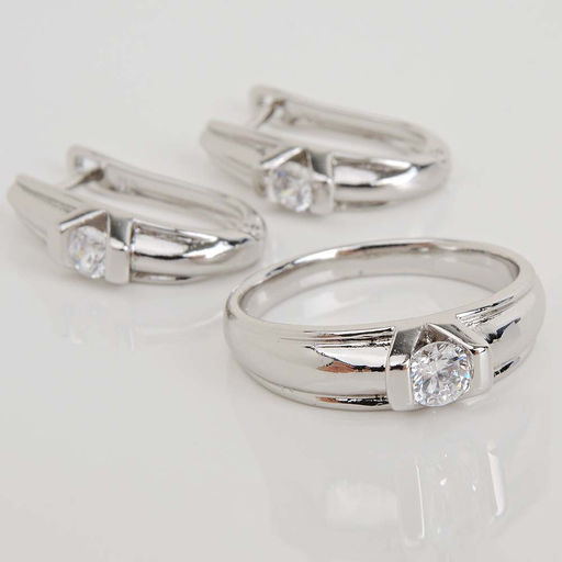 XUPING Кольцо/Серьги с английским замком арт. 28 0256 (id 280300) - Rada фото 3