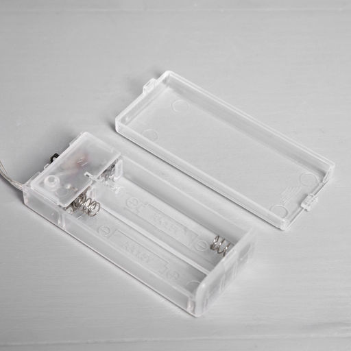 Светодиодная фигура «Подарок красный» 17×15×15 см, 20 LED, батарейки AAх2 (не в комплекте), свечение теплое белое