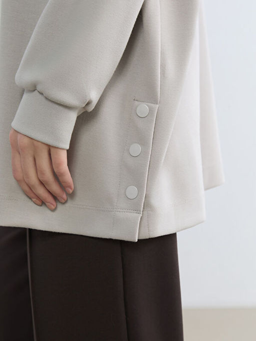 Kap??onlu Oversize Kad?n Sweatshirt Tunik