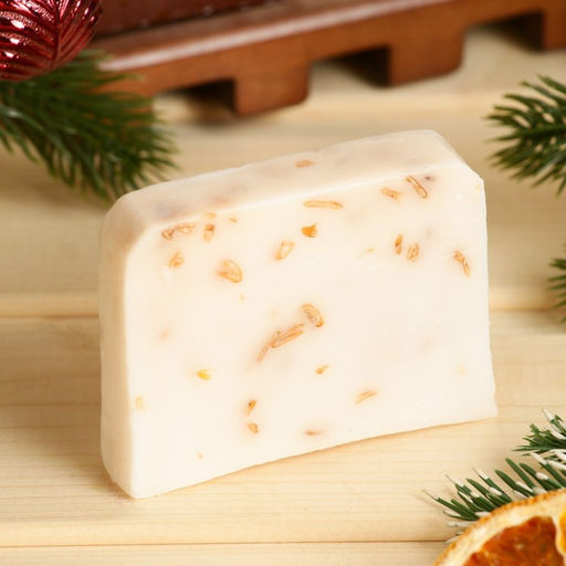 Мыло СПА - уход для бани и сауны Ваниль-овёс Добропаровъ 80 гр  фото 2