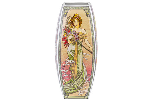 Ваза 3 л 12,5*12,5*28 см Времена года квадрат, NEW BONE CHINA - Elan gallery фото 6