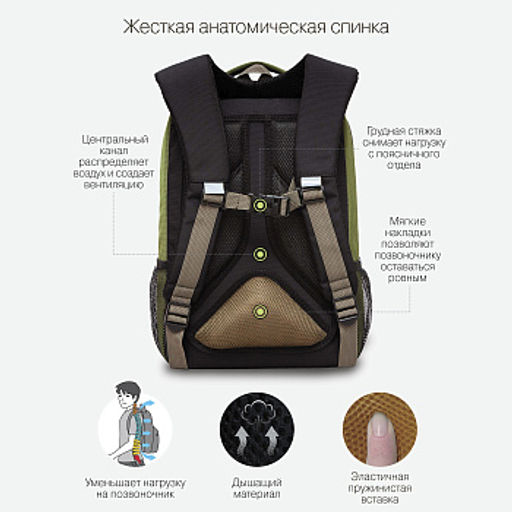 RB-156-2 Рюкзак школьный
