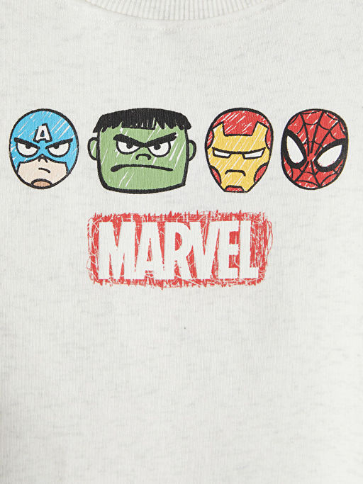 Avengers Bask?l? Erkek ?ocuk Sweatshirt