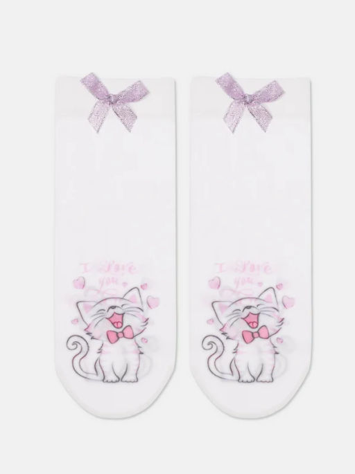 Носки дет. LOVE, 21C-115СП р. 22-24 (45/5) - bianco - Conte elegant фото 6