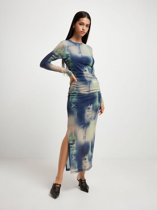 10200201034 Платье жен. Beffi сине-зеленый - Concept club фото 2