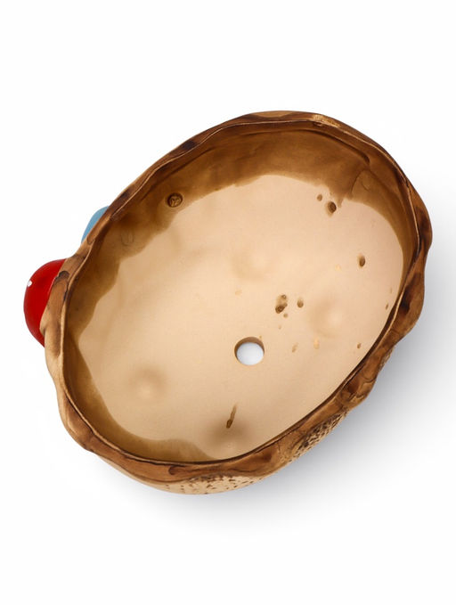 Декоративный горшок для цветов «Грибы», 15×11×6 см, керамический, Greengo