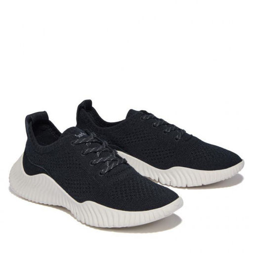 Женские кеды Timberland TrueCloud EK+ Lace Up черные  фото 4