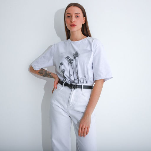 Ремень женский, ширина 2,3 см, пряжка металл, цвет чёрный - Simaland фото 3