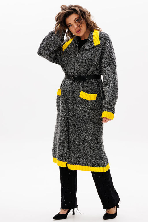 Кардиган Michel Chic 366 серый меланж фото 6