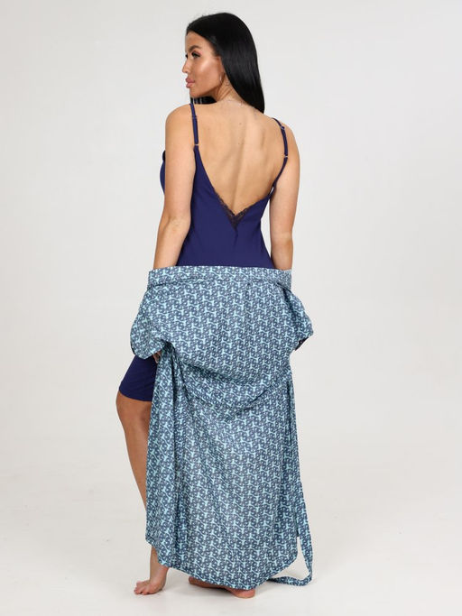 199 ЖЕНСКИЙ КОМПЛЕКТ ДВОЙКА (Индиго/голубой) - А-дина фото 5