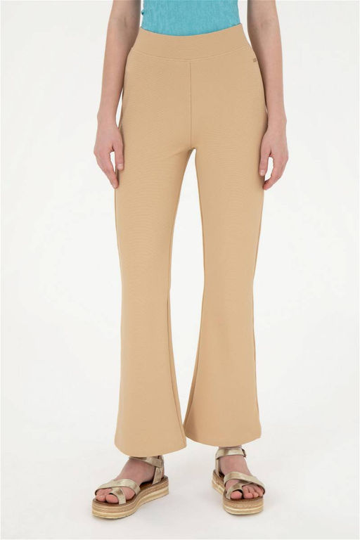 Женские спортивные штаны светло-коричневого цвета - U.s. polo assn фото 2