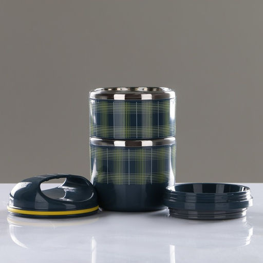 Ланч-бокс Клеточка, 1.08 л, сохраняет тепло 4 ч, 11.5 х 21 см - Take it easy фото 4