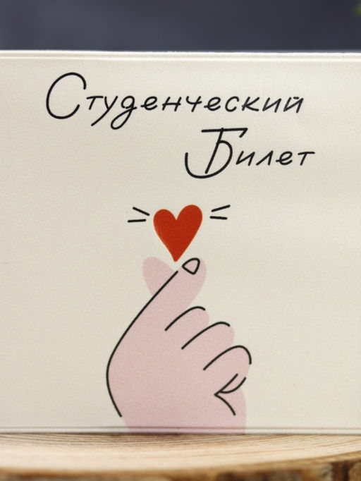 Обложка для студенческого On click, плотность 600 мкм