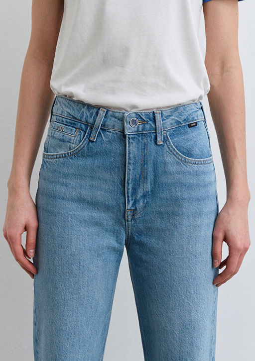 Victoria Premium Blue Indigo Mavisi Jean Pantolon  фото 8