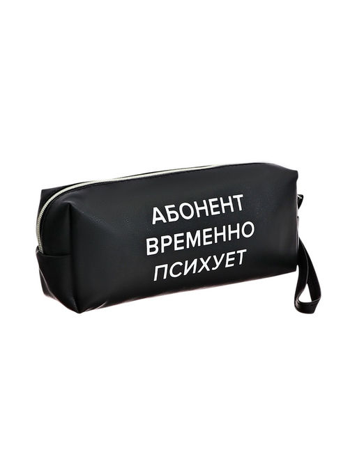 Пенал мягкий, 1 отделение, 80х215х50 мм, deVENTE " Абонент временно психует", объемный, искусственная кожа