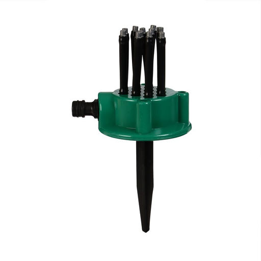 Распылитель-дождеватель, 12 форсунок, под коннектор, пика, пластик, Greengo  фото 12