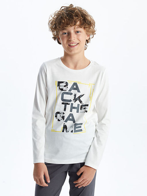 Bisiklet Yaka Erkek ?ocuk Pijama Tak?m?