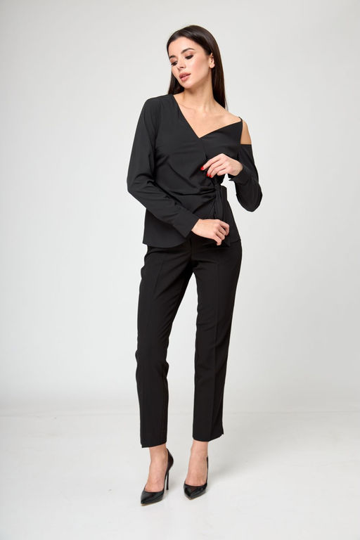 Блуза ANELLI 1177 черный  фото 7