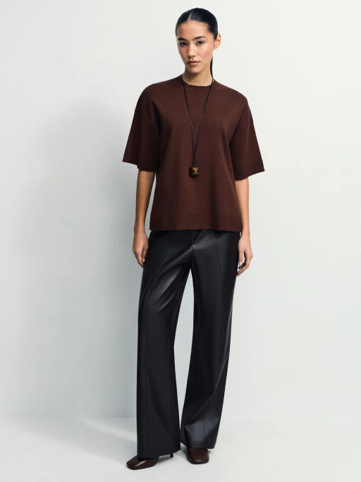 Джемпер из вискозы с рукавом 3/4 / Zarina фото 3